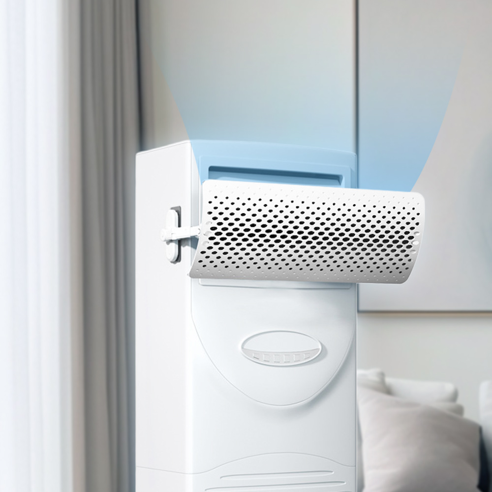 스탠드 에어컨바람막이 부착형 바람 가드 가림막 벽걸이 거치형 활성탄 필터