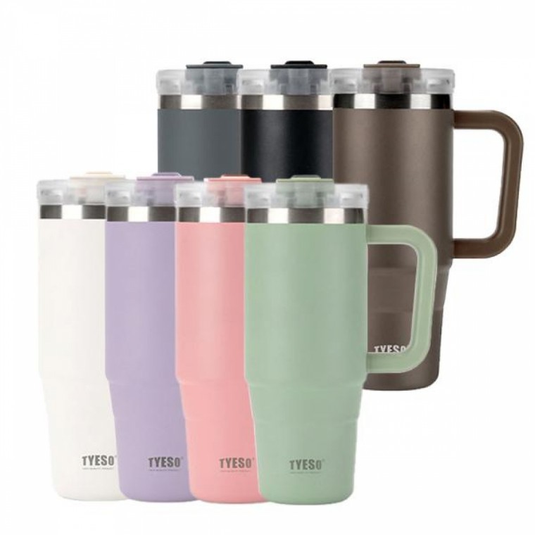 TYESO 이중진공 보온보냉 데일리 스텐 텀블러 행사 기념품 900ml - 상품 이미지