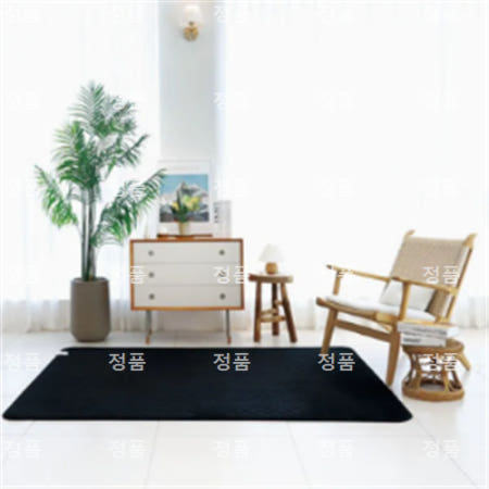 포레스트큐브 전기매트 EMF 탄소열선 극세사 블랙 200x150 퀸사이즈