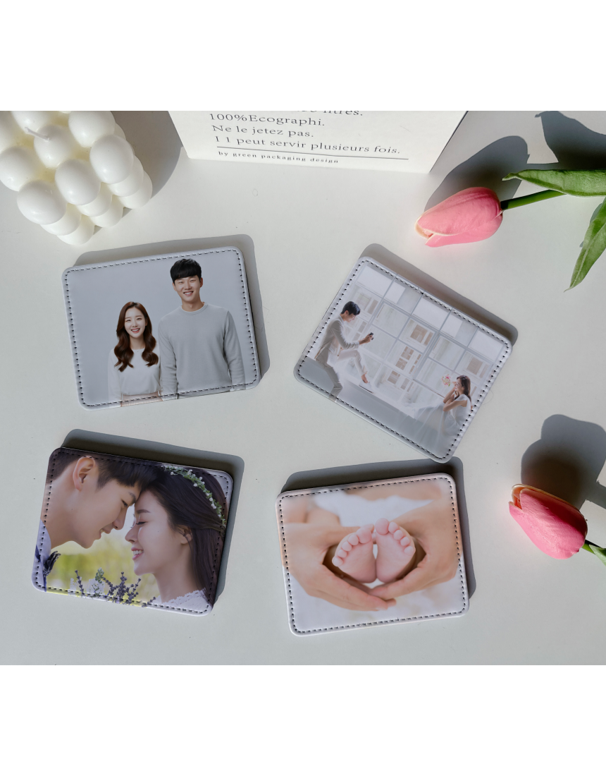 포토 카드지갑 명함 연인 친구 선물 반려동물 부모님 연예인 굿즈 주문제작 - 상세 이미지 2