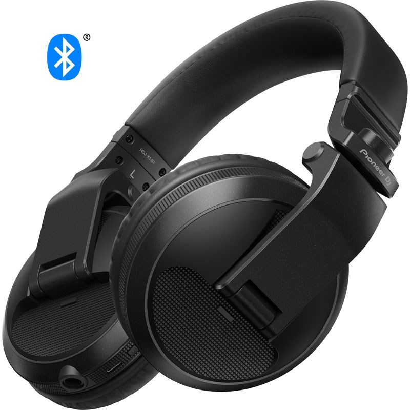 파이오니아 Pioneer 헤드폰 헤드셋 메탈릭 DJ-X5BT-K 블랙 - 상품 이미지