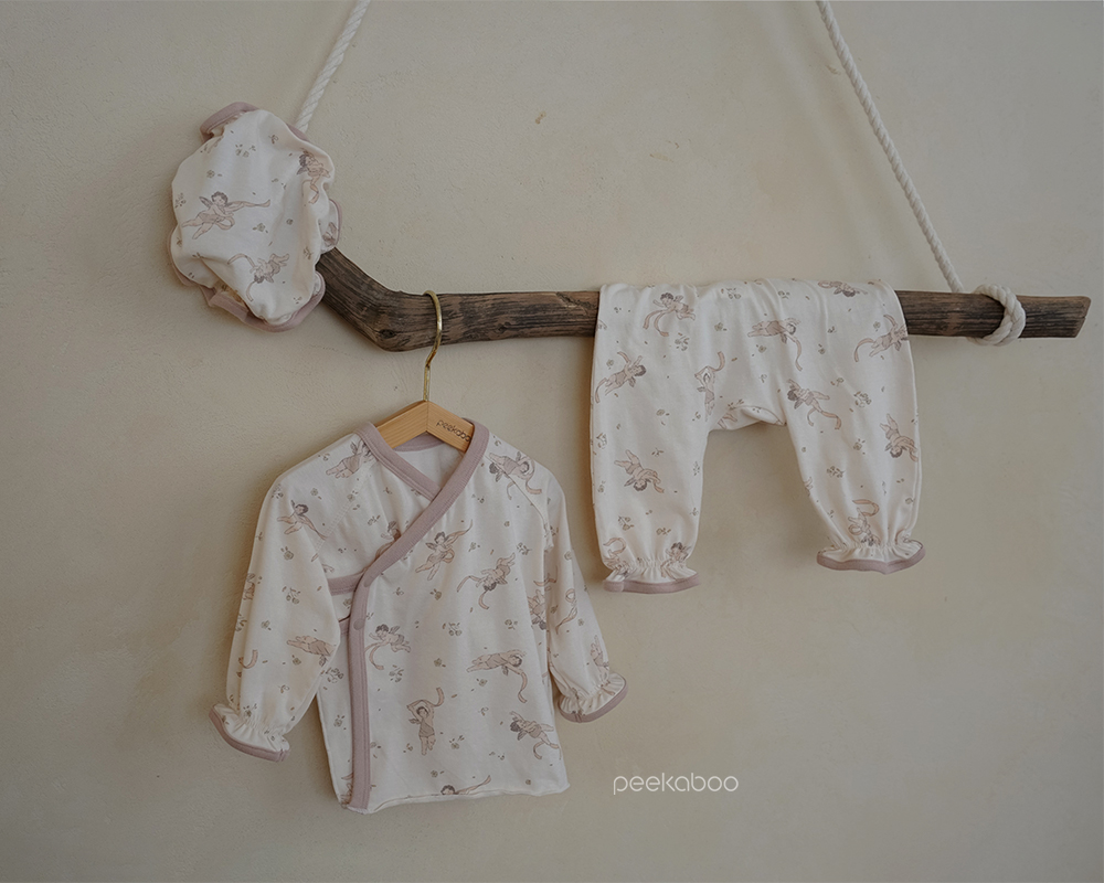 24가을 (롱)안젤라상하배냇세트 피카부 (newborn) - 상세 이미지 2