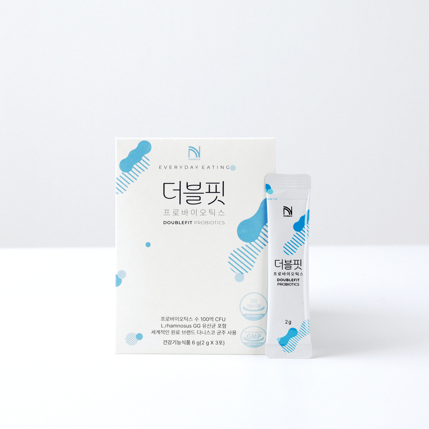 더블핏 L.rhamnosus GG 100억 장건강 면역력 프로바이오틱스 3포, 1개 - 상세 이미지 3