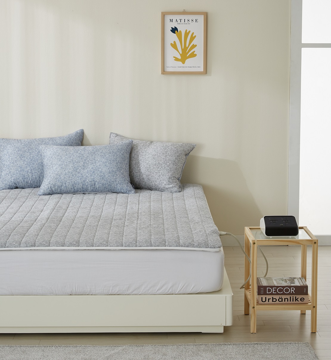 일원 카본매트커버 나비엔 온수 매트커버 전기 모달