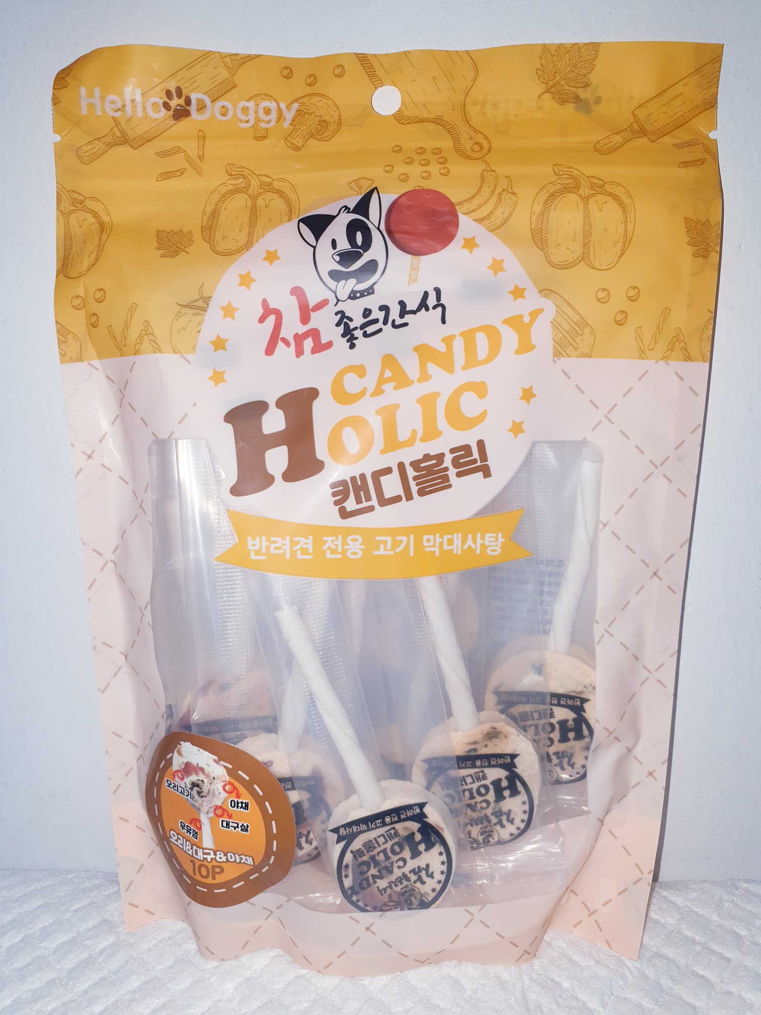 캔디홀릭 오리+대구+야채 10p : 오픈펫