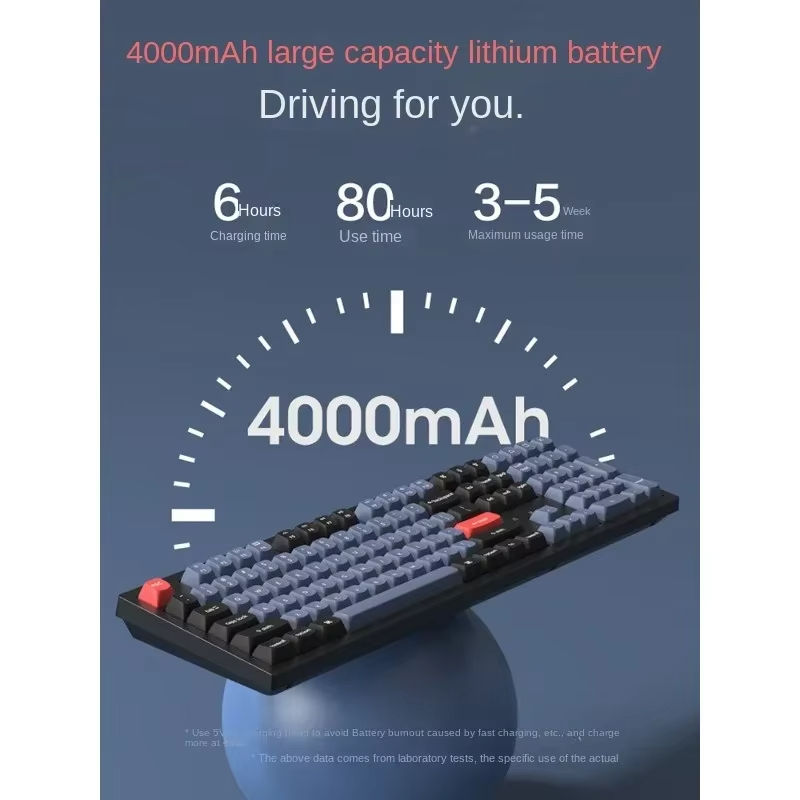 Keychron 키크론 K10 PRO QMK/VIA 블루투스 무선 기계식 키보드 108 키 - 상세 이미지 3
