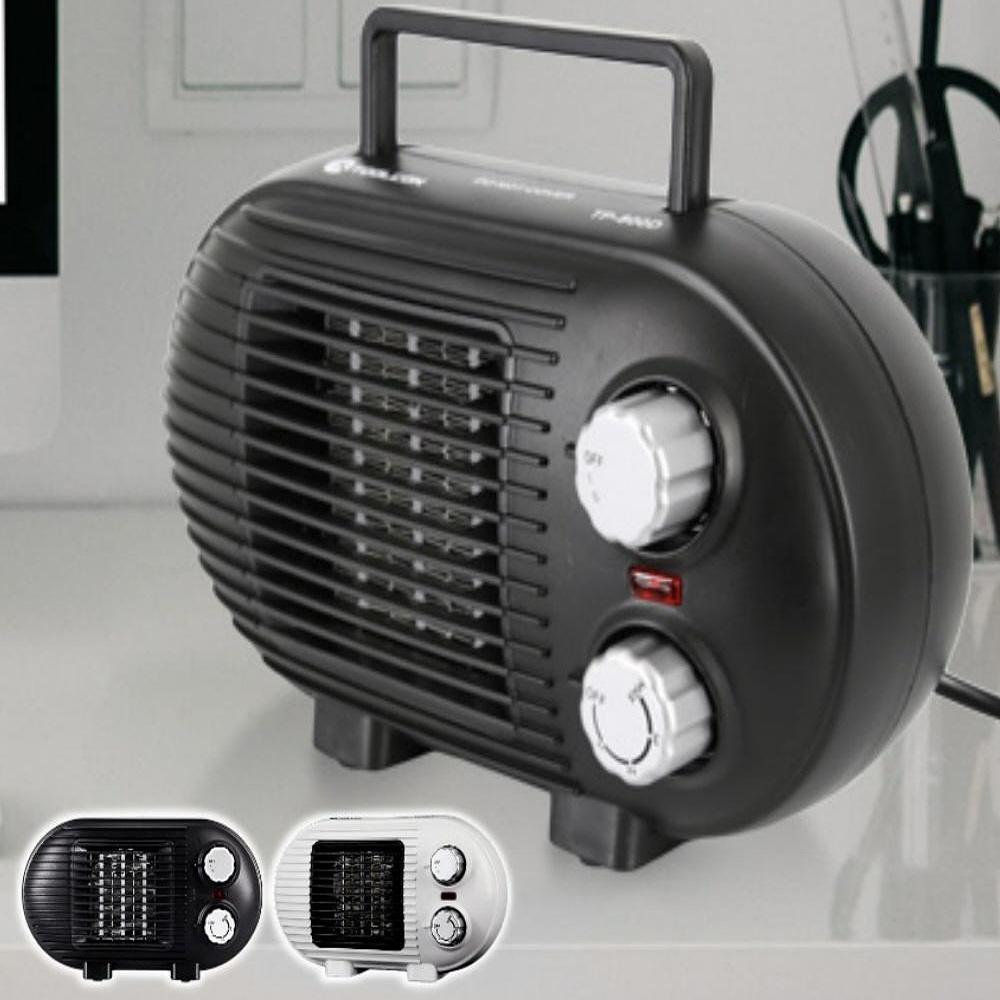 미니 히터기 펜 히터 500w 온풍기 초미니 히터 블랙 800w - 메인 이미지