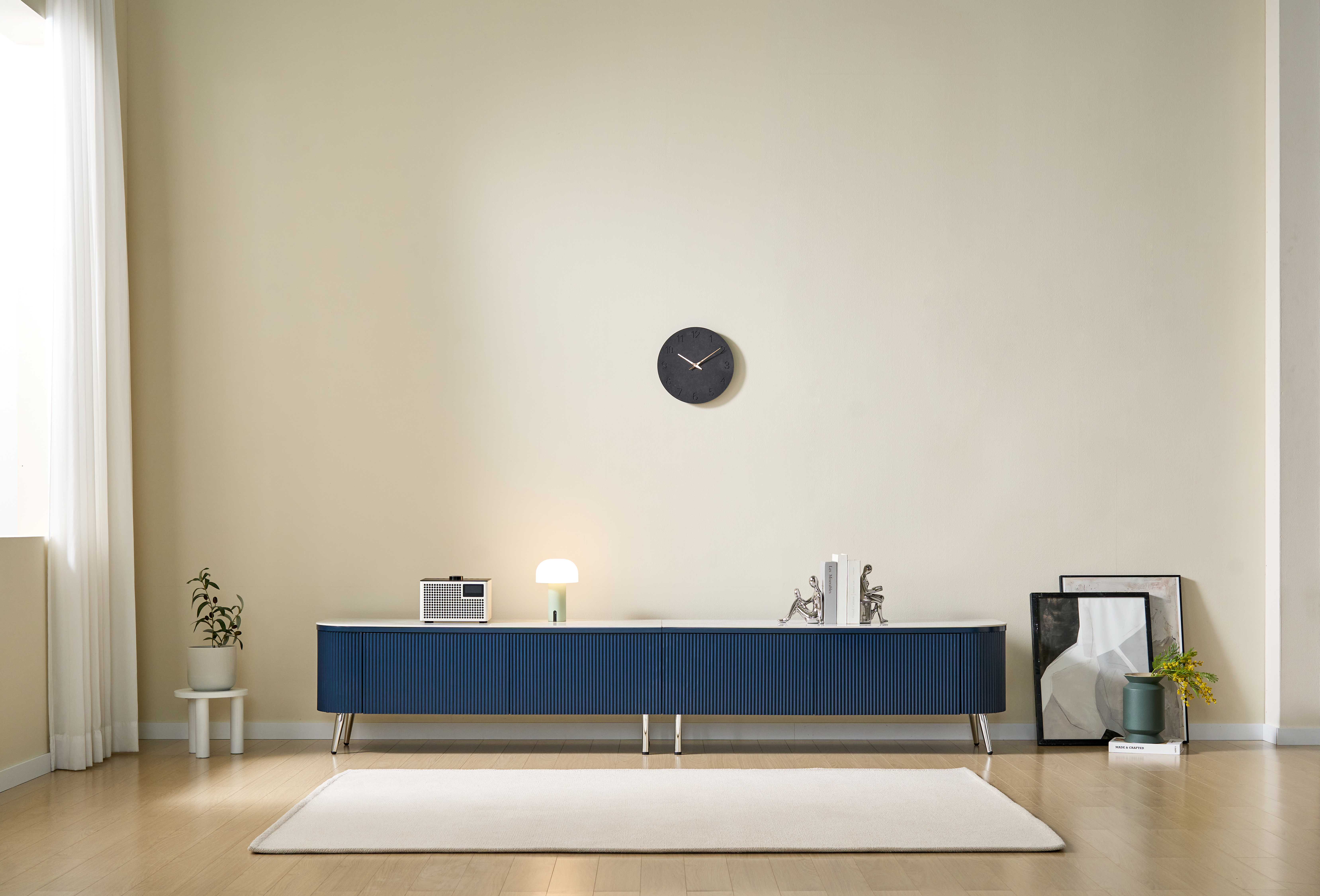 오페라 통 세라믹 거실장 대리석 2000 TV 템바보드 티비다이