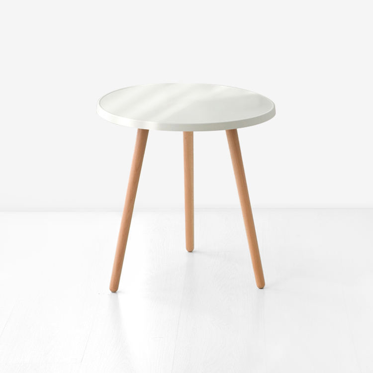 GRUET 사이드테이블 원형 48cm 화이트 5004.1622