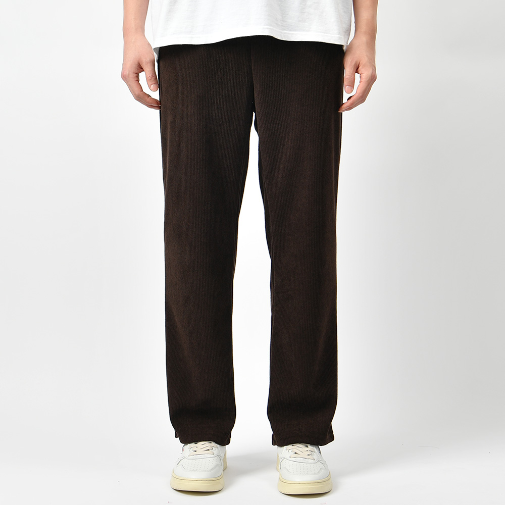 남자 코듀로이팬츠 골덴 와이드 기모 스판 밴딩 겨울 팬츠 - 상세 이미지 4