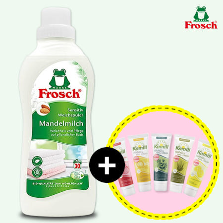 임박 40%특가 (26년 12월) 독일 섬유유연제 아몬드밀크 750ml 통돌이드럼 프로쉬 카밀드림