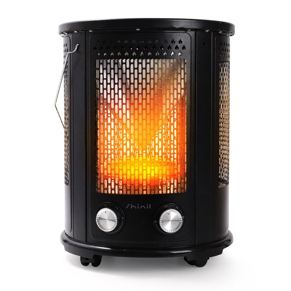 오방난로 하이라이트히터 캠핑용 야외히터 원통형전기난로 SEH-2000HB