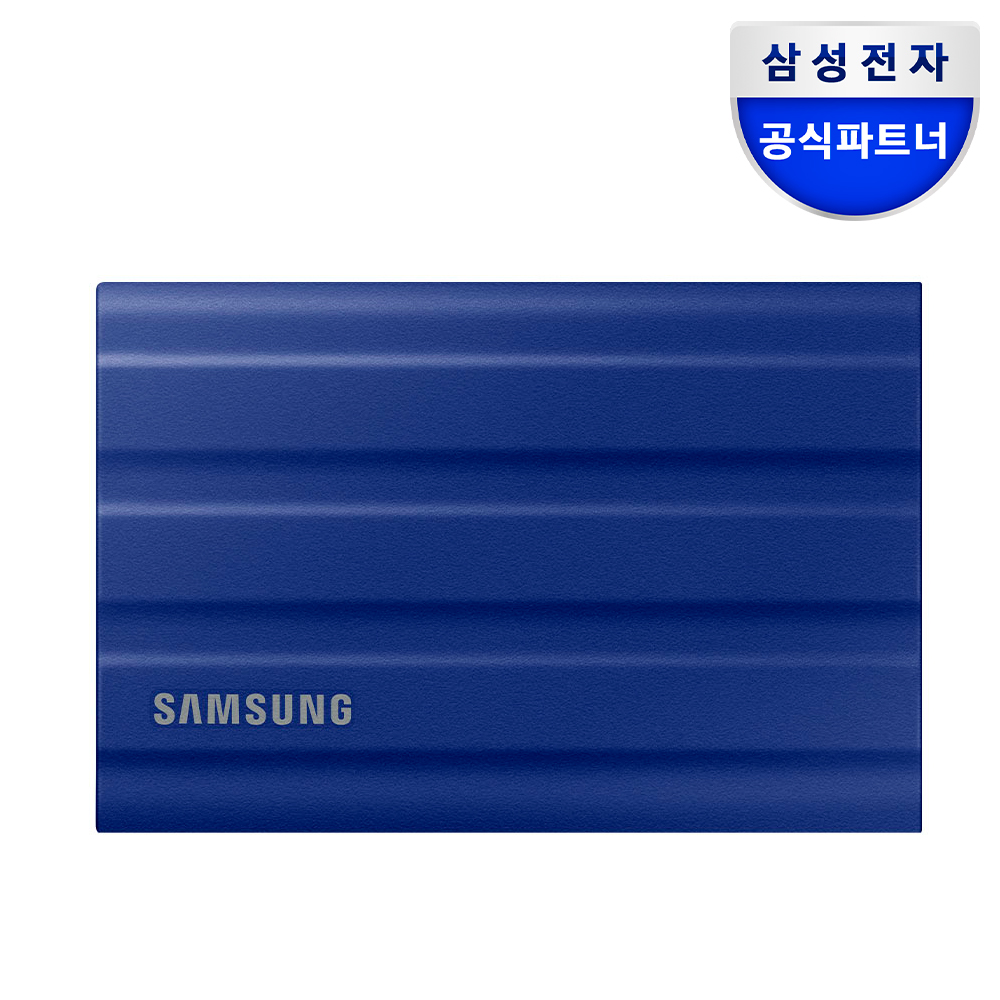 삼성전자 삼성 포터블 외장 SSD T7 Shield 1TB, 블루