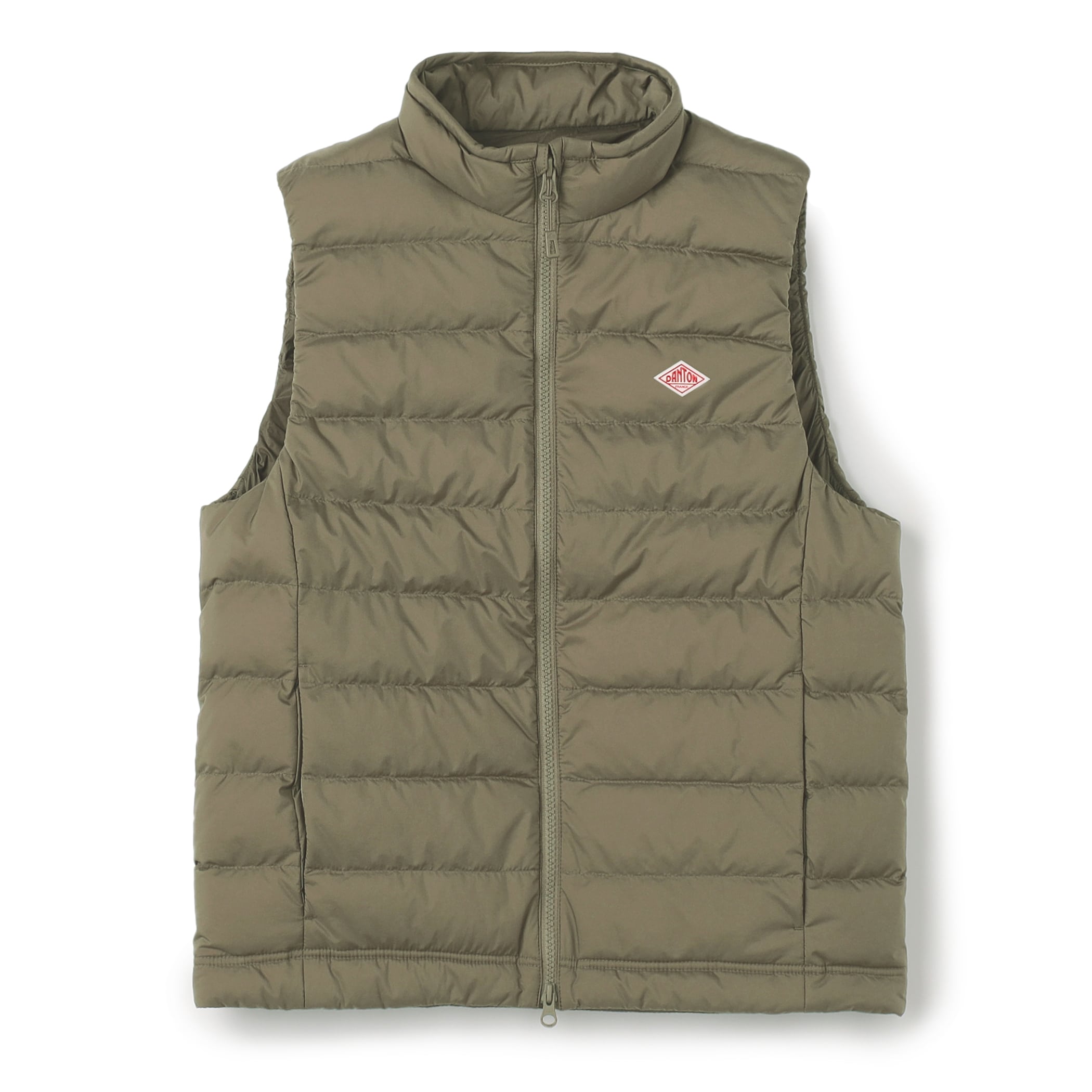 단톤 패딩 조끼 NYLON TAFFETA MIDDLE DOWN STAND COLLAR 여자 여성 경량 베스트 DNB242L101-0014 - 상세 이미지 2