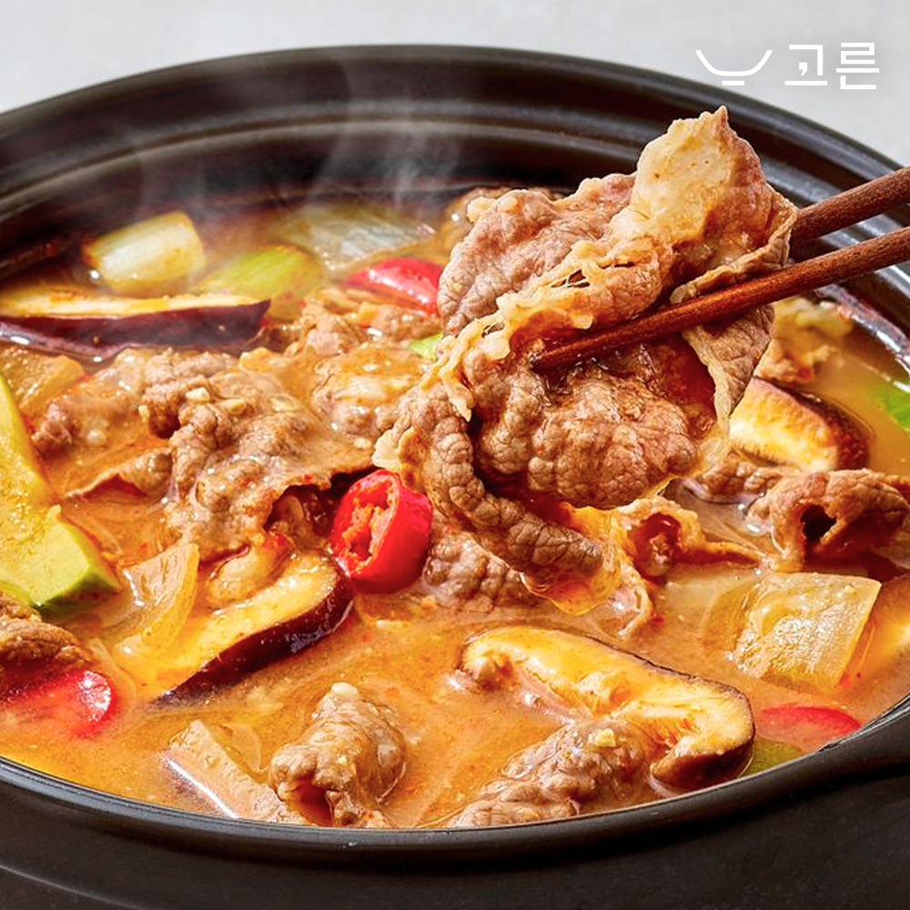 고른 차돌 된장찌개 600g , 2팩 - 상세 이미지 2