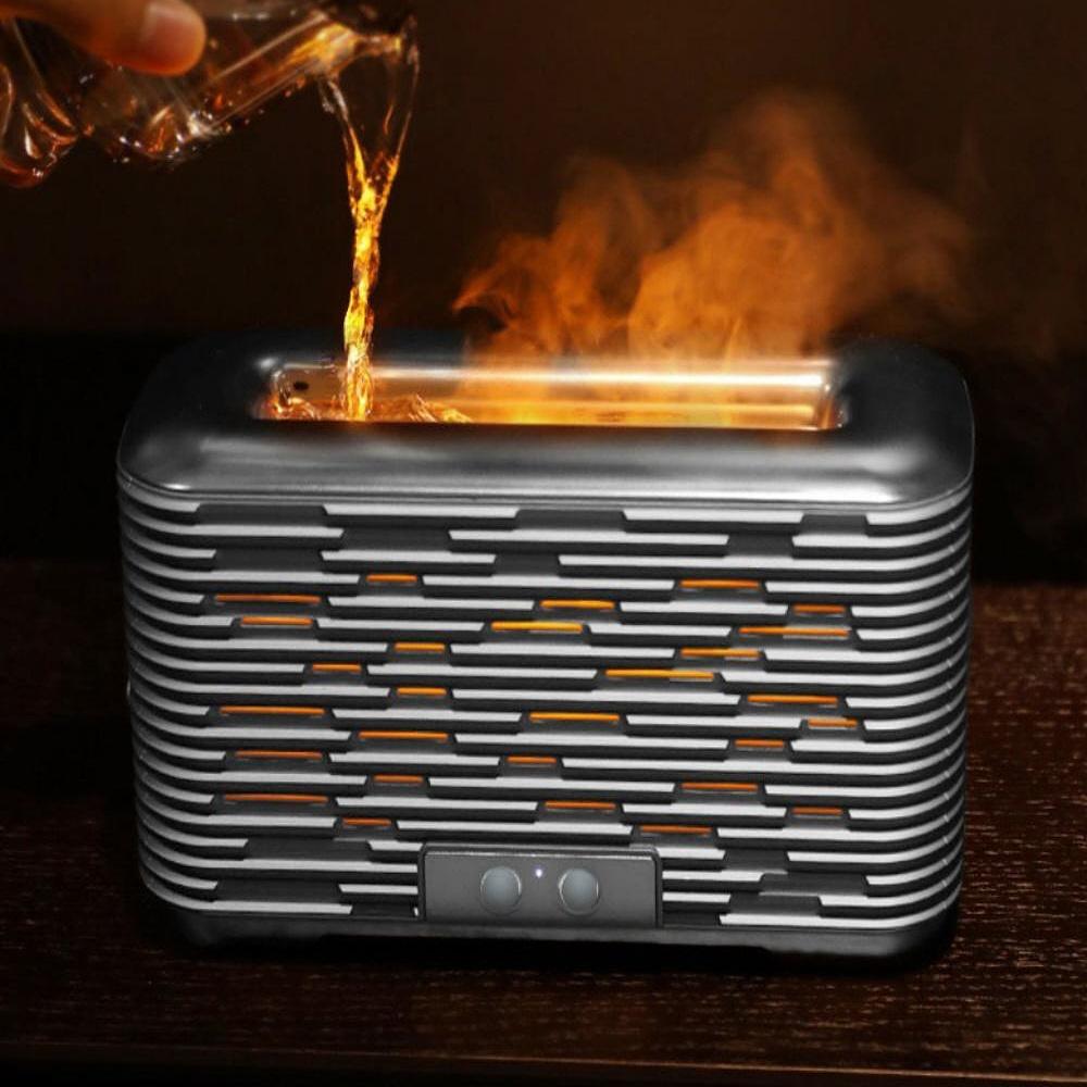 불꽃 가습기 불멍 모닥불 가습기 화로 디자인 테이블 가습기