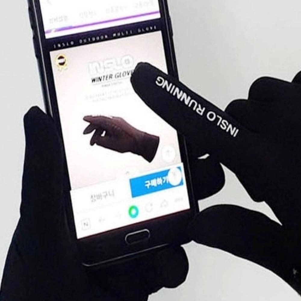 얇은 이너장갑 등산 속장갑 등산용 장갑 터치 - 상품 이미지