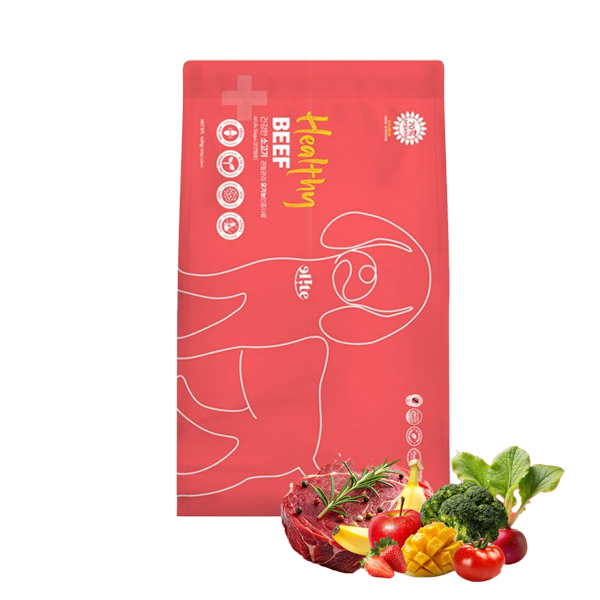 [샘플5개증정] 엘릿 엘리트 유기농 인증사료 안전한 강아지사료 쇠고기, 4.8kg, 1개