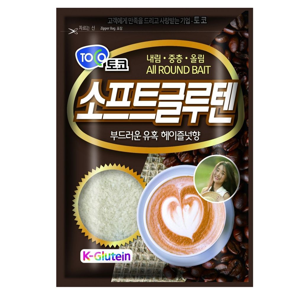 토코 떡밥 소프트 글루텐 내림 붕어 향어 낚시 국산 집어제 첨가제 - 메인 이미지