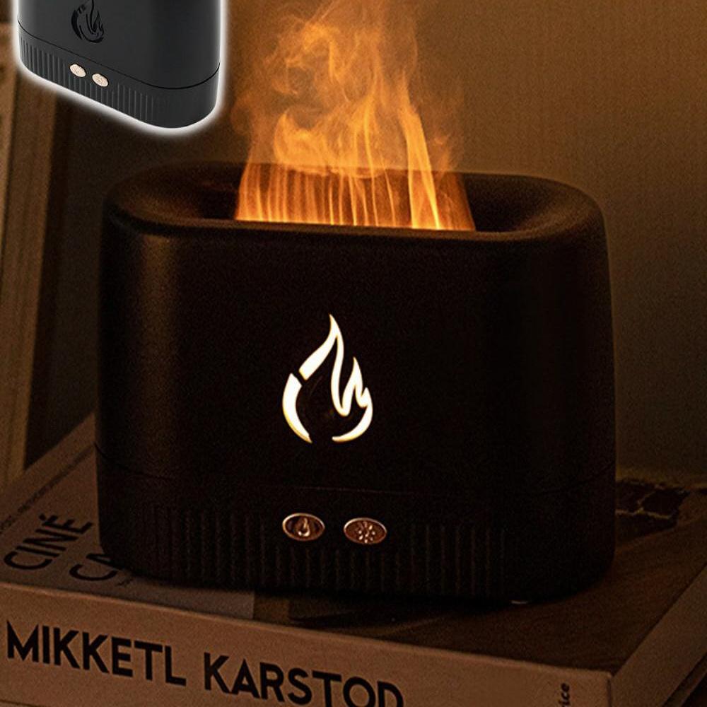 USB 불꽃 가습기 불멍 모닥불 가습기 미니 안방 가습기 침실