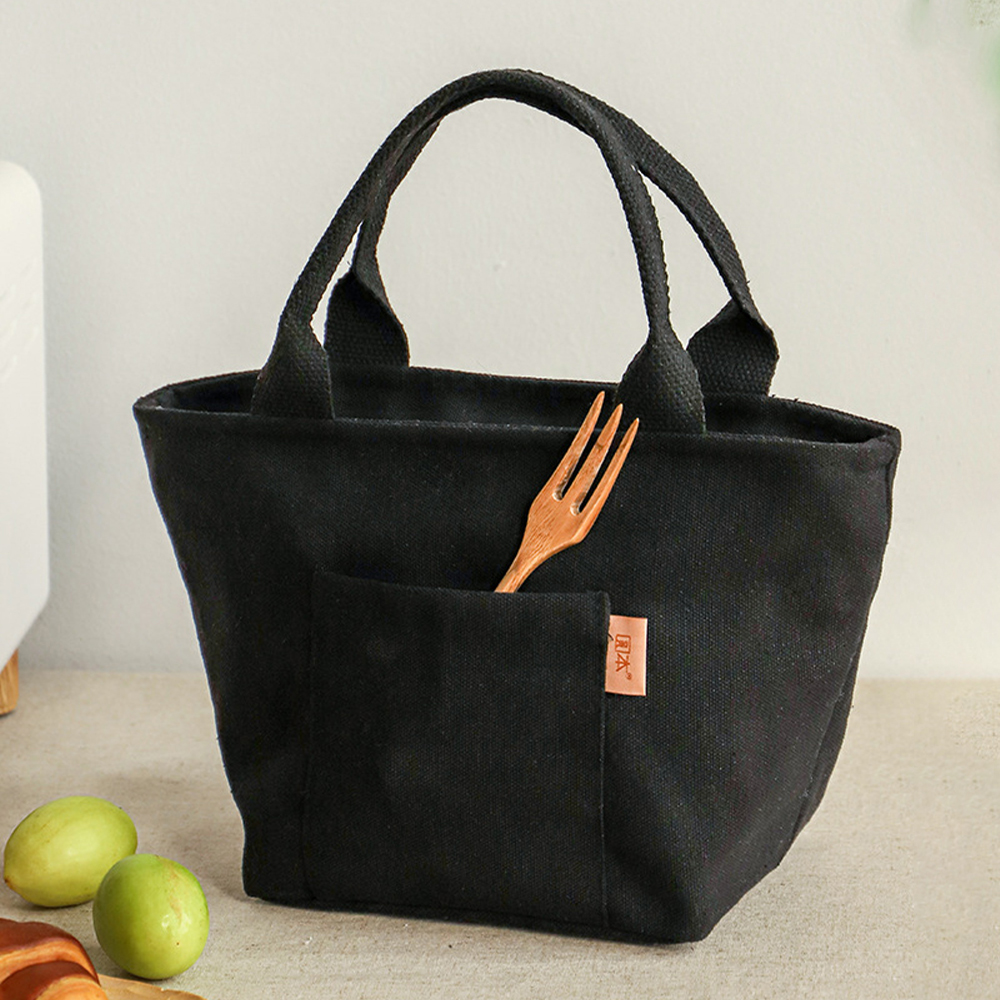 캔버스 보온보냉 도시락가방 소풍 초등 피크닉 직장인 런치백 이유식가방