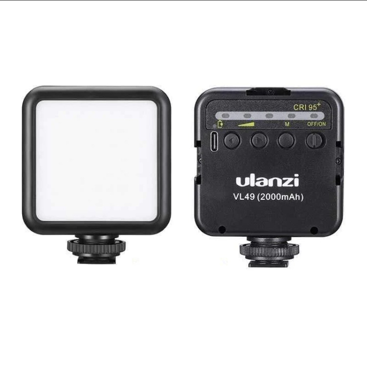 울란지 Upgrade VL49 2000mAh 미니 LED 조명 블랙 - 상세 이미지 2