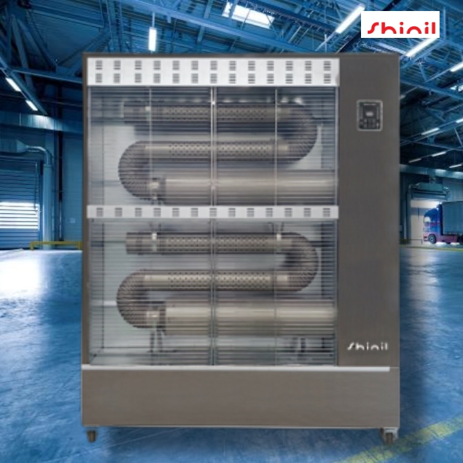 신일 곱창 난로 전기 동풍기 초대형 돈풍기 주름관 히터 160m²