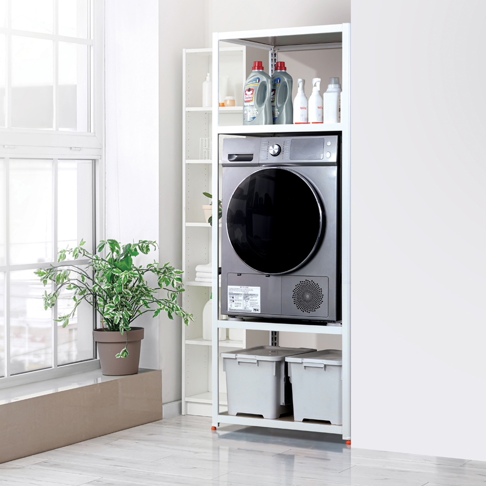 데키리 조립식 앵글선반 베란다 다용도 선반 앵글 스탠드 수납 2단 300300500