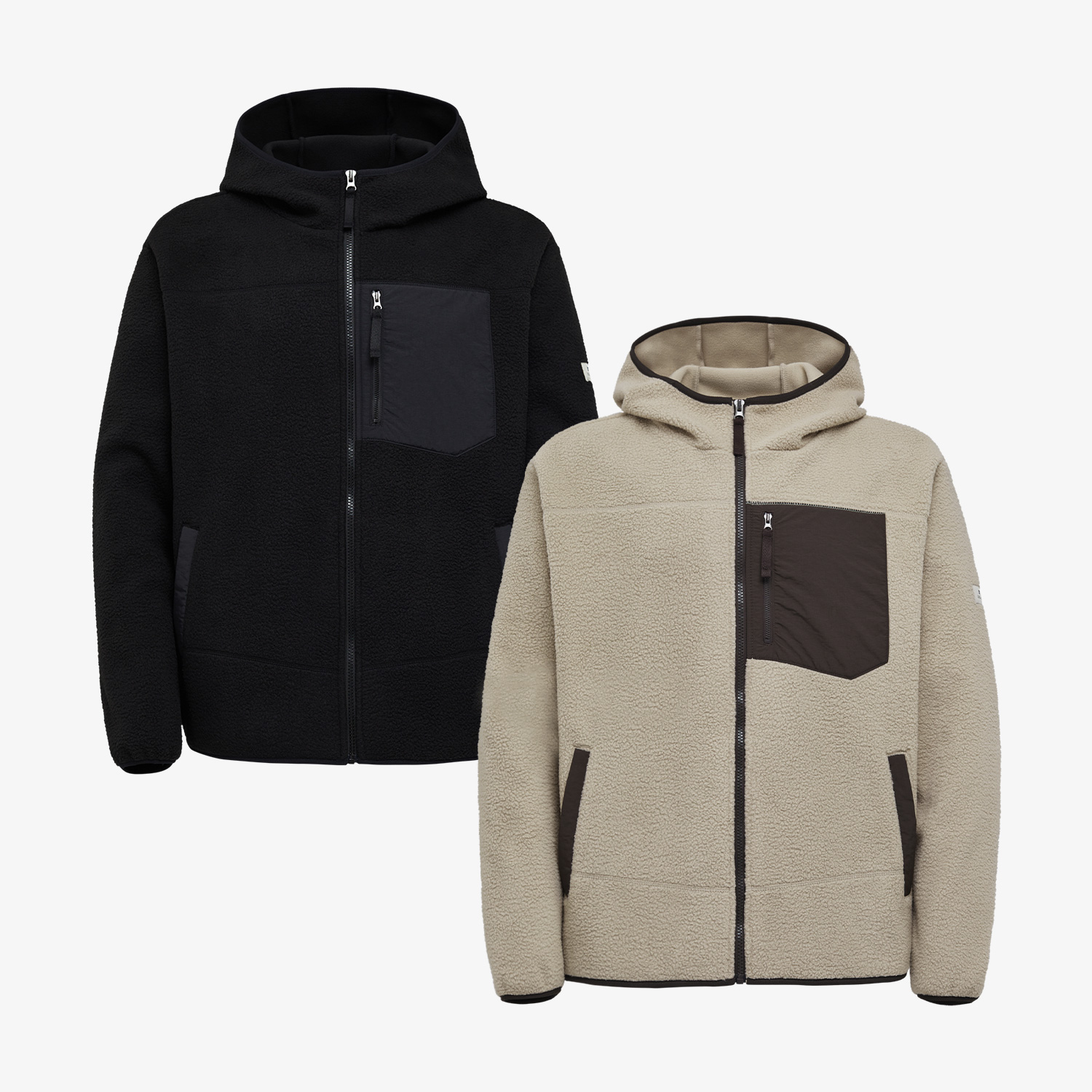 밸롭 소로나 플리스 후드집업 자켓