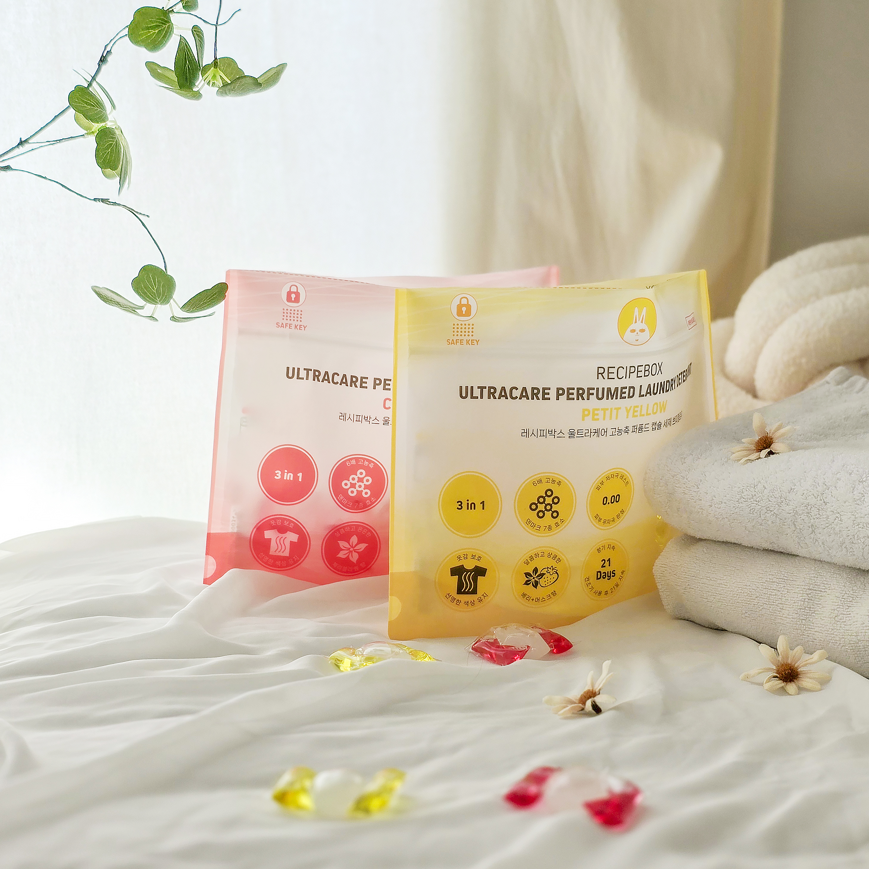 고농축 퍼퓸 세탁 캡슐세제 드럼 일반 겸용 1팩(30개입)