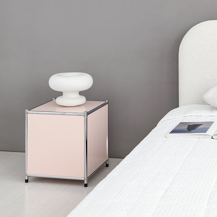 모듈가구 심플리 수납박스/사이드테이블 BC260 라이트핑크 0003.1473