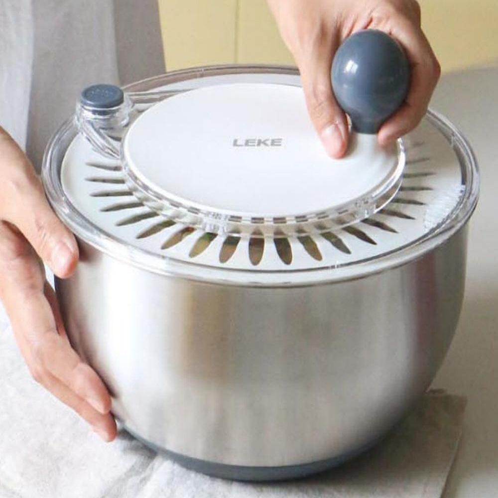 스텐 주방 탈수기 식품 탈수기 야채 물기 짜기