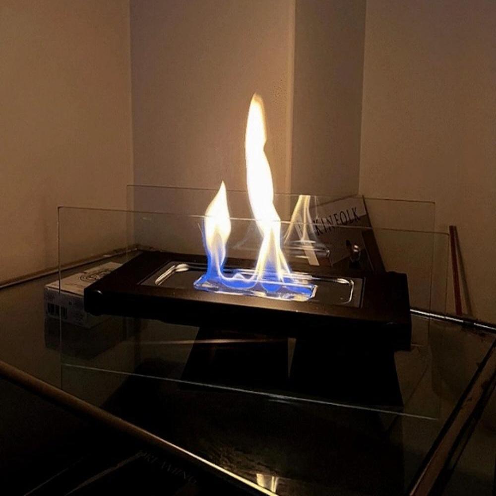 불멍 인테리어 난로 아파트 벽난로 대형 에탄올난로