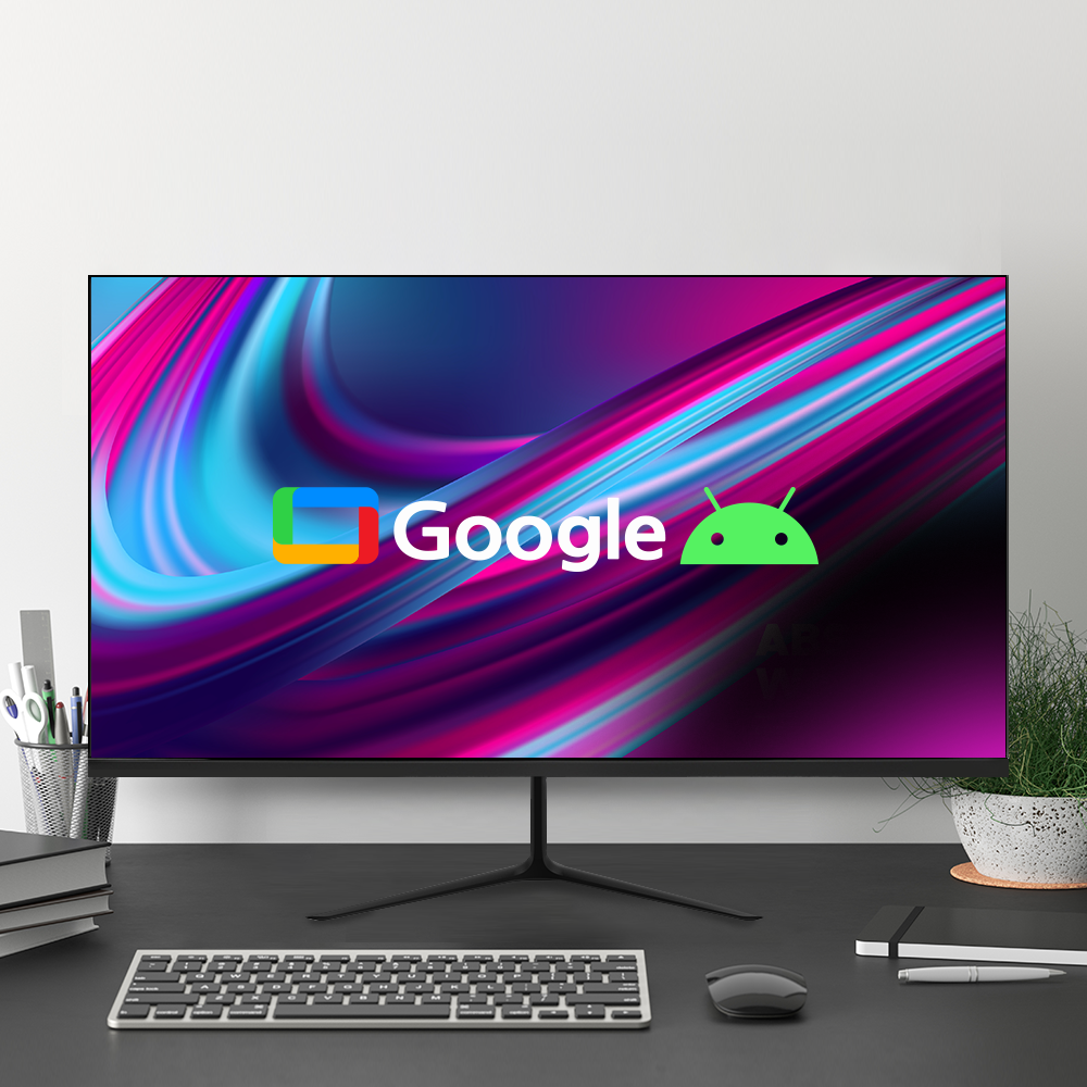 큐빅스 68.58cm(27인치) 스마트 모니터 구글 안드로이드 블랙 QX27GBX11 - 상세 이미지 2
