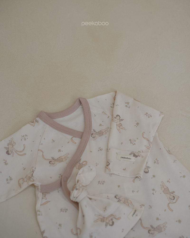 24가을 (롱)안젤라바디배냇세트 피카부 (newborn) - 상세 이미지 2