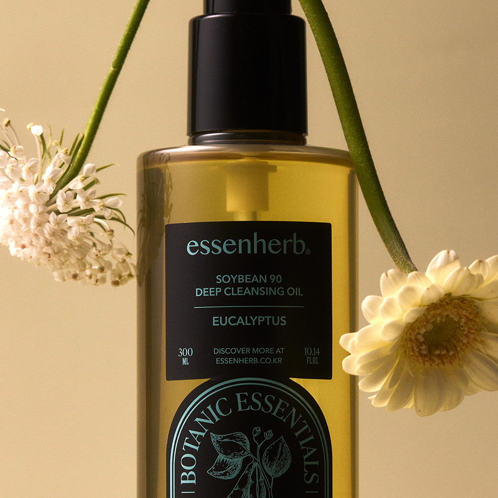 에센허브 소이빈 90 딥클렌징오일 유칼립투스 300ml / 지성피부 추천