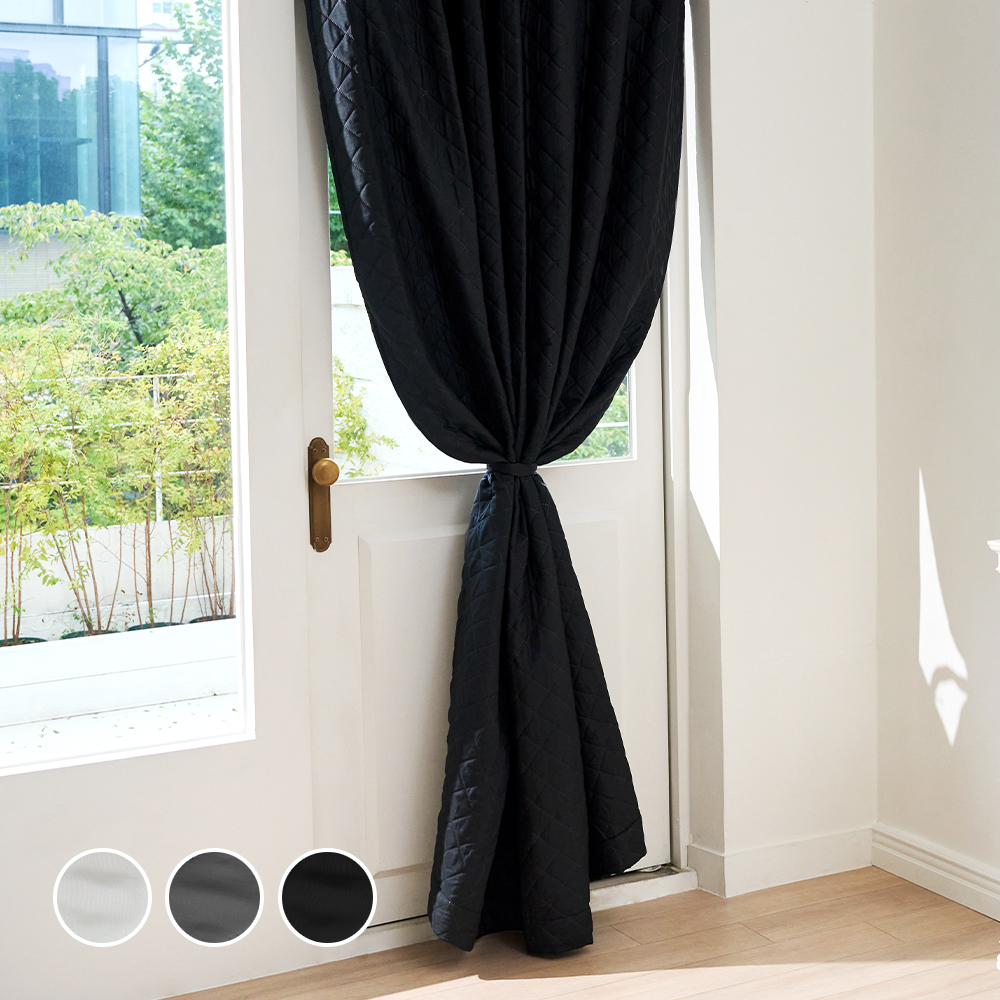 따숨 패딩 방한 커튼 아일렛형 4size