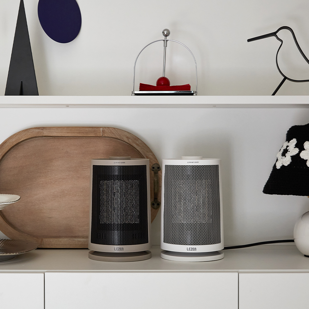 르젠 탁상용 초고속 발열 욕실용 가정용 사무용 미니 PTC 히터 LZH-P10D