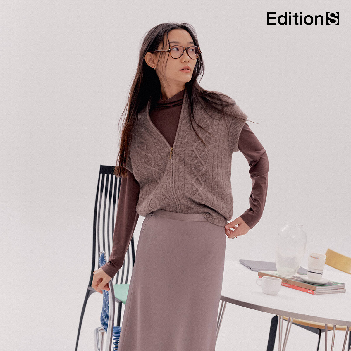 [24FW]에디션S 니트베스트 2종