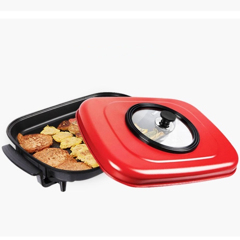 국산 전기 구이 팬 대형 전기 후라이팬 업소용 전기 그릴