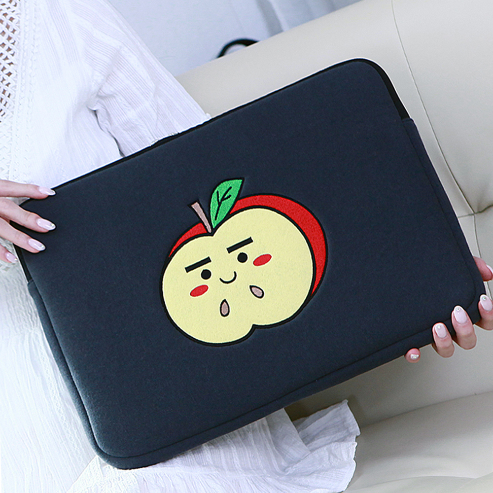 노트북파우치 가방 케이스 맥북 LG그램 삼성갤럭시북 캐릭터 쏘리씨 38/41/43cm(15인치 16인치 17인치)