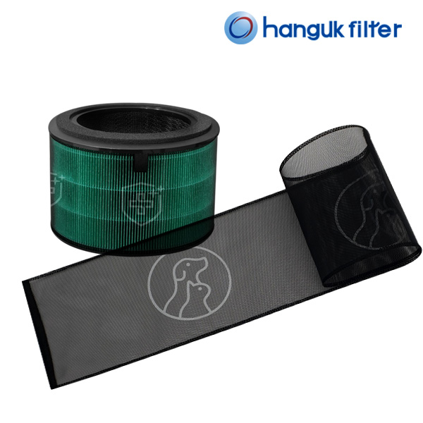 [호환] 한국필터 퓨리케어 360 엘지 펫 전용 극세필터 세트 공기청정기필터