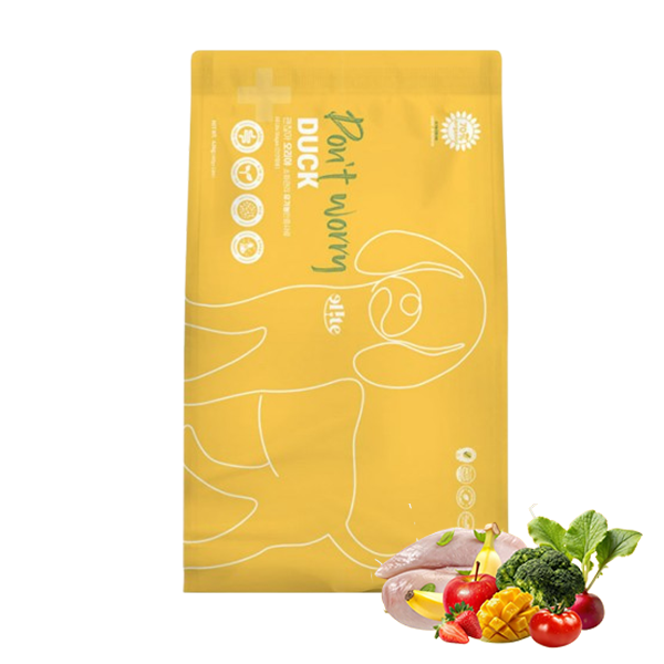 [샘플5개증정] 엘릿 엘리트 유기농 인증사료 안전한 강아지사료 오리고기, 4.8kg, 1개