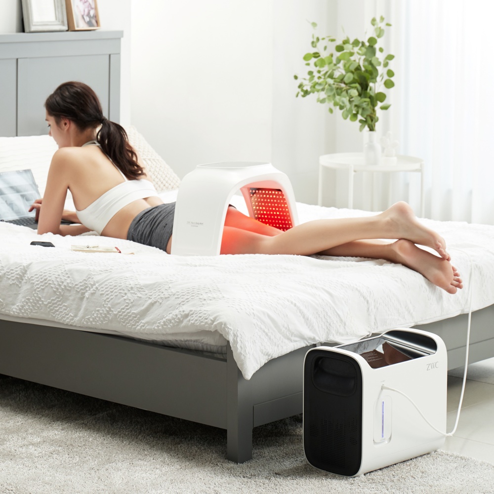 자이글온 Face&Bodymask O2 LED DOME 온가족 두피부터 발끝까지 전신 피부관리기