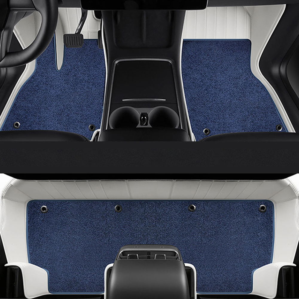 벤츠 CLA250 매트 고급 엠보싱 이중 발매트 - 상세 이미지 5