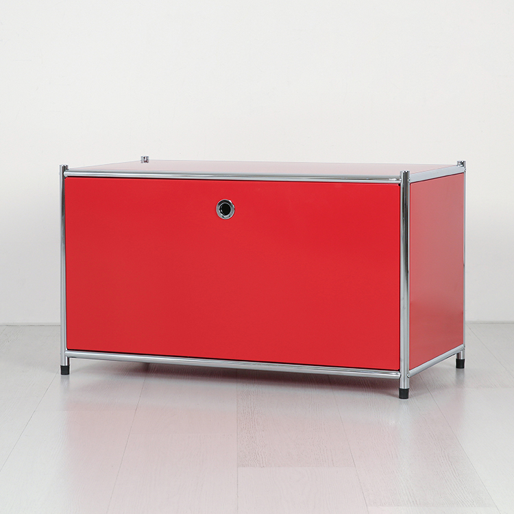 심플리 수납장 BC012 770x400x445mm, 1단, 레드 4009.6542 - 상세 이미지 2