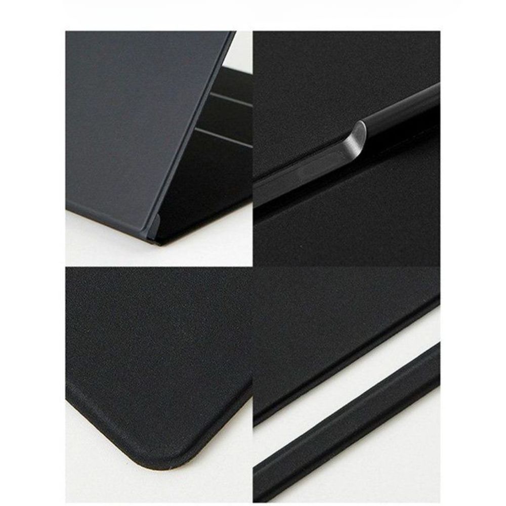 삼성 tabs10 보호 케이스에 적합 Galaxytab s9 케이스 s7fe 자기 가죽 s8 + 키보드 s10ultra 태블릿 블랙 가죽 + 스타일러스 갤럭시 탭 S9 (11인치) - 상세 이미지 5
