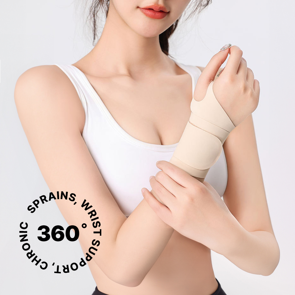 이즈코리아 360도 풀스트랩 손목보호대 벨티 벨크로 엄지 고리 그립 - 메인 이미지