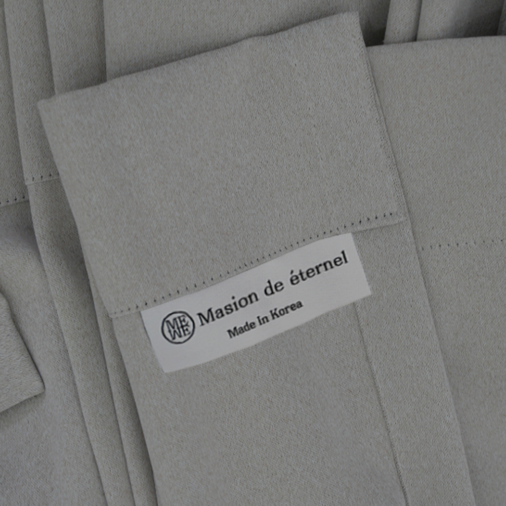 방한 방풍 노블 형상기억 나비주름 암막커튼 높이 250cm 크림베이지 외 8 color