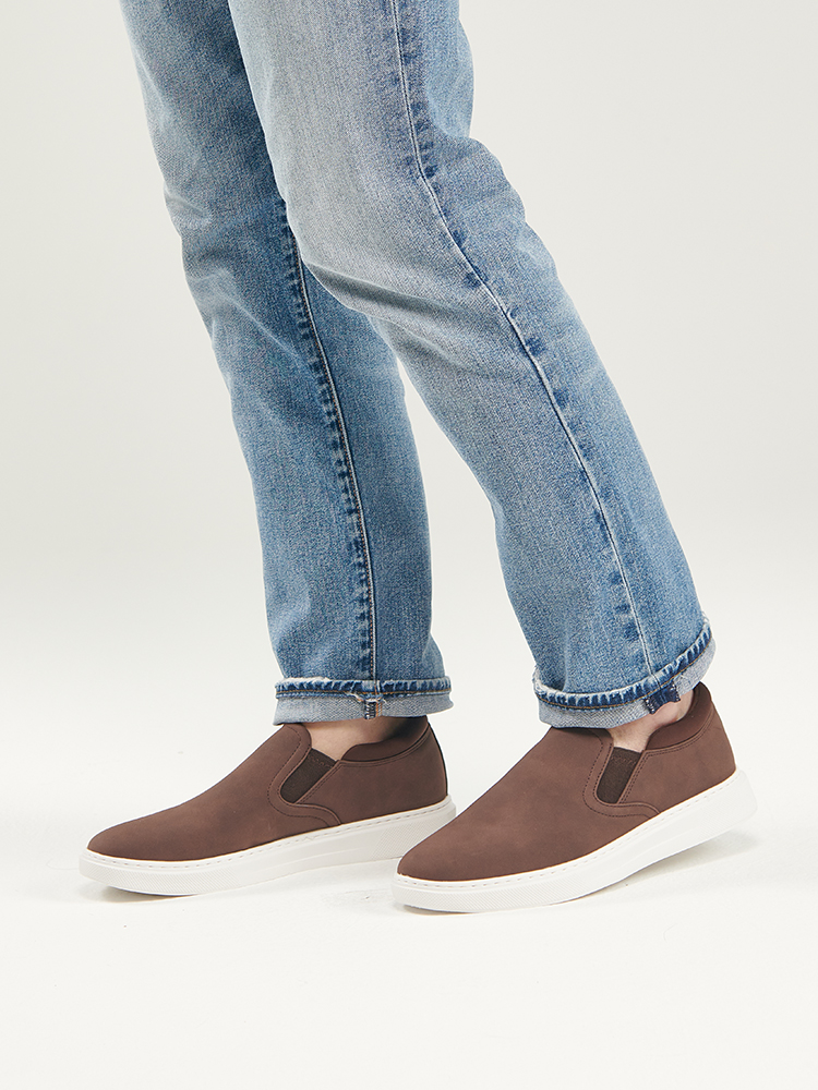 데이워크 발편한 아치깔창 남성 슬립온 헤이즈 2color (DW50003)